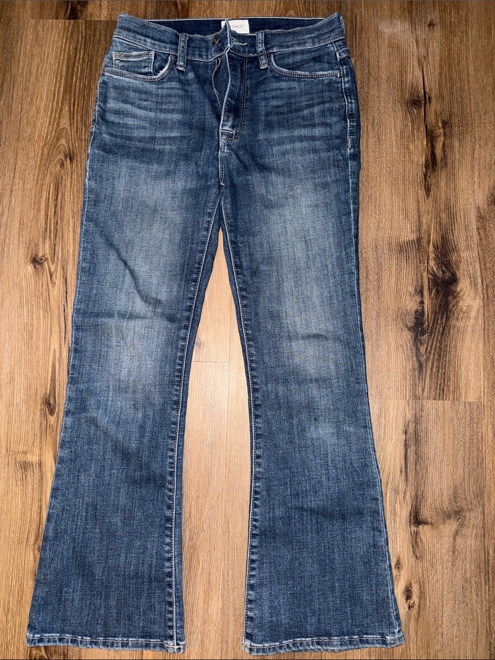 Hudson Jeans Women's Medium Blue crop Flare Jeans
